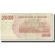 Billet, Zimbabwe, 200,000 Dollars, 2008, 2008-06-30, KM:49, B - Zimbabwe