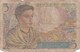 France - Billet De 5 Francs Type Berger - 2 Juin 1943 - 5 F 1943-1947 ''Berger''