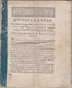 12 Thermidor An 6 / Appel Contestation Jugement / Citoyenne Marillac / Communes Beauvoisin & Chaussin / 39 Jura - Documents Historiques