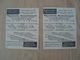 LOT DE 2 CHROMOS PUBLICITAIRES HIPPODROME BOSTOCK - Other & Unclassified