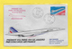 ֎ Concorde Paris-Rio Janeiro 1976 AIR FRANCE Lettre Premier ( 1.70 F Bleu/rouge Et Noir ) ֎ +  Flamme SUPERSONIQUE - Concorde