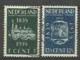 Netherlands 1939 Year, Used Stamps, Set, Mi.# 334-35 - Used Stamps