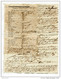 Lot Beau Document + LAC Agde 1797 "Prix Courant Grains à Toulouse, Le 25 Floreal An 5" Et Son Courrier - ... - 1799