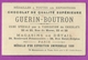 Chromo CHOCOLAT GUERIN BOUTRON - EXPOSITION PROJET 1900 - Le Vieux Paris Maisons Du Pont Au Change - Guerin Boutron