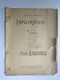 PARTITION IMPLORATION VALSE Alfredo BARBIROLLI A Françis WADDINGTON  FORMAT 27 X 35 Cm Env - Autres & Non Classés