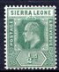 SIERRA LEONE - (Colonie Britannique) - 1907-11 - N° 75 Et 77 - (Lot De 2 Valeurs Différentes) - (Edouard VII) - Sierra Leone (...-1960)