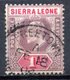 SIERRA LEONE - (Colonie Britannique) - 1904-05 - N° 62 Et 63 - (Lot De  Valeurs Différentes) - (Edouard VII) - Sierra Leone (...-1960)