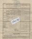 VP14.907- PARIS 1820 - Compagnie Française Du PHENIX - Tarif Des Primes - Banco & Caja De Ahorros