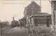 2. FRASNES LEZ BUISSENAL Prés De Hacquegnies Et Moustier.  La Station GARE Avec Locomotive Train.  Postée 1908. - Autres & Non Classés