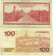 Billet. Luxembourg. 100 (Cent)Francs. 15-8-1970 Et 14-8-1980. Lot De 2 Billets. - Luxembourg