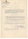 1960 YUGOSLAVIA, SLOVENIA, KOPER, HOTEL TRIGLAV, LETTERHEAD, MEMORANDUM - Other & Unclassified