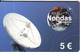 GREECE - Satellite Dish & Globe, Nondas Telecom Global Prepaid Card 5 Euro, Exp.date 01/01/01, Used - Raumfahrt