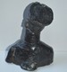 Très Rare Magnifique Buste Militaire  Sculpté Dans La Cire Avec Noyaux Bois XIX ème Format 12 Cm X 13 - Autres & Non Classés