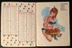 CALENDARIETTO LE FLEURS - Formato Piccolo : 1921-40