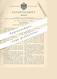 Original Patent - Dr. Paul De Susini , Paris , Frankreich , 1891 , Aetherdampfmaschine | Aether - Dampfmaschine | Motor - Historische Dokumente