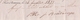 BELGIQUE/BELGIUM :26/07/1833: Cognossement Pour Le Transport Par Navire à Voile / For The Transport By Sailing Ship ... - 1800 – 1899