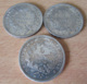 3 Monnaies En Argent 5 Francs Hercule 1875 A Et 1876 A X 2 - TB à SUP - Other & Unclassified