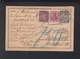 Dt. Reich  PK 1923 Porto Kontrolle Schwandorf - Briefe U. Dokumente