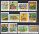 1991 Grenada Art Paintings Van Gogh Complete Set Of 4 + 5 Sheets MNH - Grenade (1974-...)