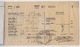 T.C.REPUBLIG OF TURKEY STATE AIRLINES 1955 PASSENGER TICKET - Billetes