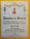 10471 - Domaine De Maurin 1975 & 1981 2 étiquettes - Bordeaux