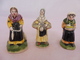 Delcampe - FEVE FEVES - 15 SANTONS - SIGNE MAURIN 9.5 Cm De Hauteur Et 6 Cm - Antiche