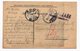 1914 SERBIA, MILITARY POST, CENSORED, 1914  FROM NIS TO BELGRADE - Serbia