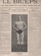 1903 - LE BICEPS - LUTTE FRANCAISE OU GRECO-ROMAINE - BOXE FRANCAISE - BOXE ANGLAISE - POIDS ET HALTERES - - Sport