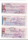 WIEN, SOFIA, PRAHA 1929: Lot De 6 Chèques "National Provincial Bank Limited  Tttb état  Voir Scanq - Chèques & Chèques De Voyage