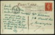 Ref 1287 - 1948 Postcard - Mumbles Lighthouse & Telegraph Station - Glamorgan Wales - Glamorgan