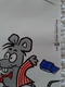 AFFICHE ANCIENNE ORIGINALE 1976 PUBLICITE Signée BARBEROUSSE Paris Nettoyer C Bien Ne Pas Salir C Mieux BD Souris Chat - Affiches