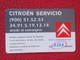 SPAIN TARJETA DE SERVICIO CARD ADA CITROËN CITROEN AÑOS 90 CAR VOITURE AUTO COCHE MARCA VER FOTOS Y DESCRIPCIÓN. ESPAGNE - Otros & Sin Clasificación