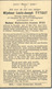 DP Oorlog - WOII - 1e Sergeant 11e Linie Louis Joseph TYTGAT ° Hasselt 1912 Dodelijk Getroffen + Stettin (D) 1/10/1941 - Religion & Esotericism