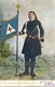 GRECE Porte Drapeau De La Gendarmerie De SAMOS 1909 - Grèce