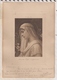 9AL1161 Image Pieuse - SANCTA VIRGO VIRGINUM 1917 DIMENSION TOTALE  25X 17.5 CM.... - Devotion Images