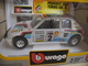 PEUGEOT 205 TURBO Groupe B En Boite / Boxed Au 1/24 - Ref 0106 De BURAGO - Salonen Marjanne Pub Michelin Shell - Burago