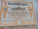 Action Certificat Au Porteur 10 Actions De 5 Livres Great Corporation Limited 1914 - Mines