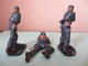 Lot 3 Figurines Soldats WW2 Soldat Plastique PAS Starlux Militaires Allemands (voir Description) - Starlux