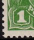 Australia 1926 King George V 1d Green SMW Perf 13.5 DieII/I Pair MNH - Neufs