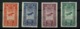 Ref 1289 - Ethiopia 1931 Air Stamps Set - SG 296-302 MNH Cat £26+ - Ethiopie