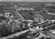 18-SANCOINS- VUE AERIENNE , GARE DU CANAL ET LA ROUTE DE BOURGES - Sancoins