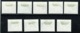 Ref 1292 - GB 1982 Postage Due Set Of Stamps - Mint - SG 90-101 - Taxe