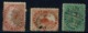 Ref 1292 - 3 Early Canada Used Stamps - Cat £140+ - Used Stamps