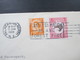 Australien 1959 Beleg Mit 2 Marken Boy Scout Pan Pacaific Jamboree Stempel Palmerston North Nach Groitzsch - Covers & Documents