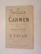 2ème Fantaisie Sur Carmen (Georges Bizet)-(Opéra Comique En 4 Actes) (Partition) - Operaboeken