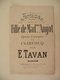 Fantaisie Sur La Fille De Madme Angot (CH. Lecocq Par E. Tavan)-(Opéra Comique) (Partition) - Opera