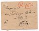 1920 VERIGARI, YUGOSLAVIA, SERBIA, SLOVENIA, CHAIN BREAKERS, HUNGARIAN CANCELLATION - Lettres & Documents