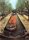 Carte Postale GRAND FORMAT PARIS (75) Canal Saint-Martin - Bâteau-Péniche - Die Seine Und Ihre Ufer