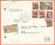 FRANCIA - France - 1962 - 4 X 0,05 Oran + 1,00 Le Touquet-Paris-Plage + 0,25 Marianne De Decaris - Recommandée A.R. - Vi - Storia Postale