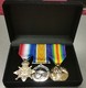 World War One Replica Medals • 1914-15 Star, British War Medal And Victory Medal - Otros & Sin Clasificación